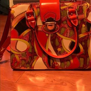 chic designer bag from italy